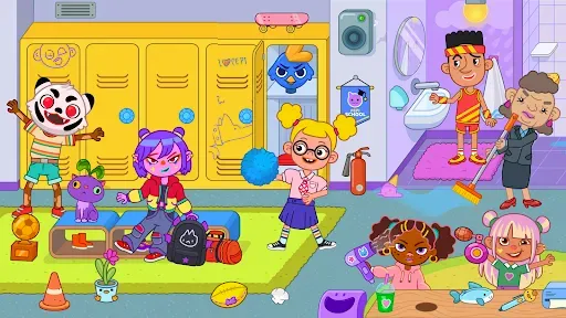 Скриншот 7 — Pepi School: Игры для детей