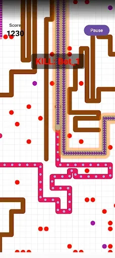 Скриншот 3 — Snake Squad: Игра Змейка