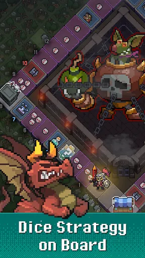Скриншот 7 — Heroll : Dice Roguelike