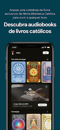 Скриншот 1 — Peregrino Audiolivro Católico