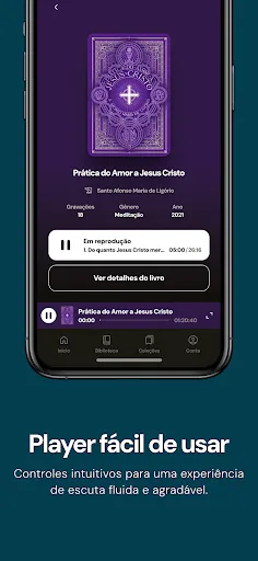 Скриншот 4 — Peregrino Audiolivro Católico