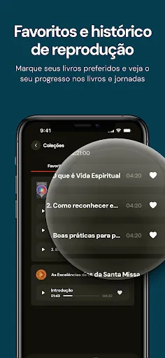 Скриншот 5 — Peregrino Audiolivro Católico