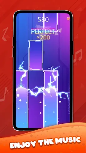 Скриншот 2 — Magic Piano:Музыкальная звезда