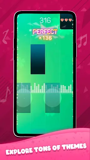 Скриншот 4 — Magic Piano:Музыкальная звезда