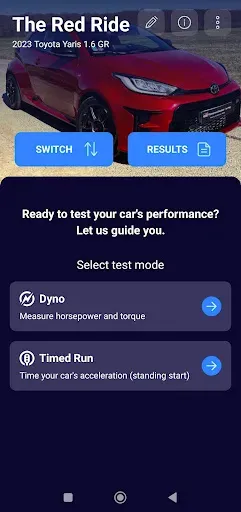 Скриншот 2 — PerfExpert - Car Dyno HP Test