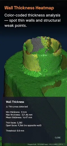 Скриншот 1 — Fast STL Viewer