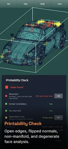 Скриншот 4 — Fast STL Viewer