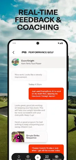 Скриншот 3 — Performance Golf AI Swing Fix