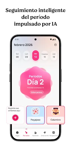 Скриншот 2 — Femverse: Calendario Menstrual