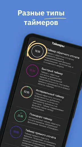 Скриншот 2 — MultiTimer: МультиТаймер