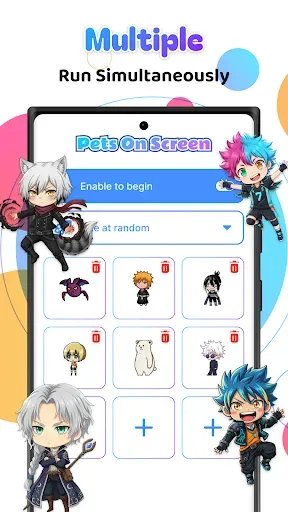 Скриншот 1 — Live Anime Shimeji Pets