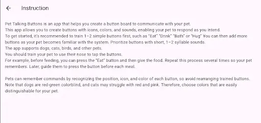 Скриншот 4 — Pet Talking Buttons