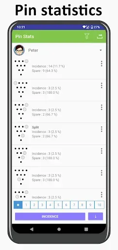 Скриншот 3 — My Bowling Scoreboard Pro