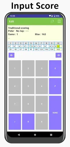 Скриншот 7 — My Bowling Scoreboard Pro