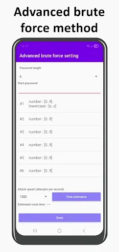 Скриншот 4 — ZIP password recovery