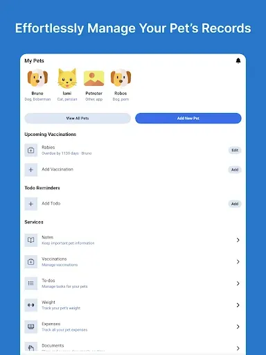 Скриншот 8 — Pet Care Tracker - PetNoter