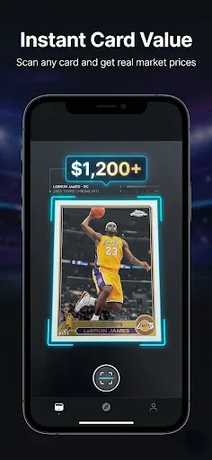 Скриншот 2 — Sports Card Scanner & Value