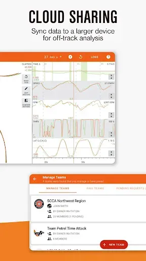 Скриншот 5 — CircuitStorm - Track Lap Timer