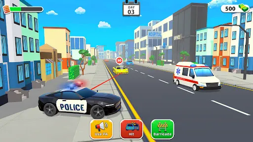 Скриншот 1 — Cop Games Traffic Police Games