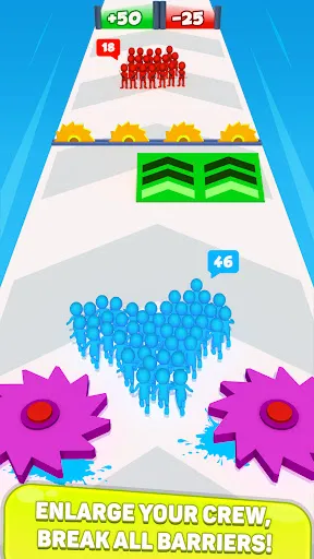 Скриншот 4 — Rabble Runner - War Run Games