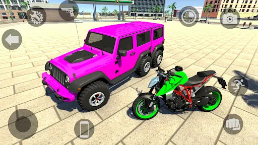 Скриншот 7 — Indian City Bike Rider 3D Game
