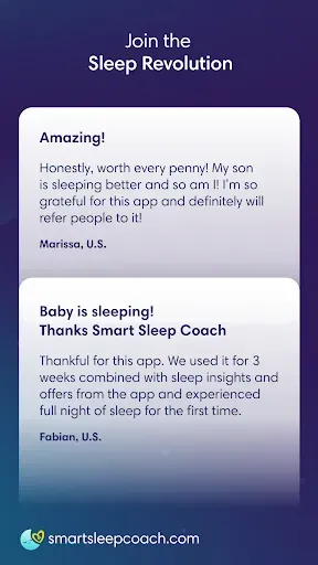 Скриншот 8 — Smart Sleep Coach by Pampers™