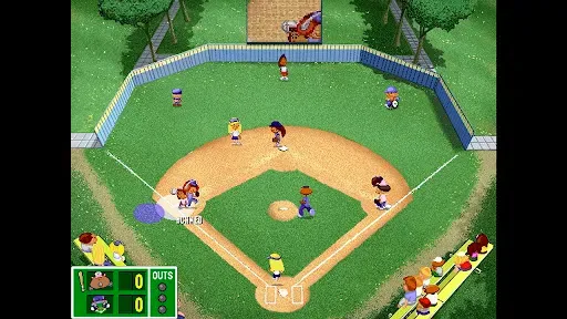 Скриншот 1 — Backyard Baseball '97