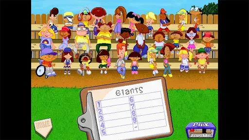 Скриншот 4 — Backyard Baseball '97
