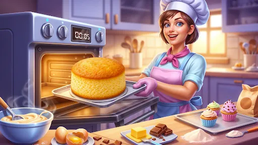 Скриншот 6 — Cake Maker Fun Cooking Games