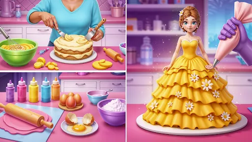Скриншот 7 — Cake Maker Fun Cooking Games