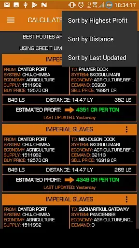 Скриншот 4 — Elite Dangerous TradePad Pro