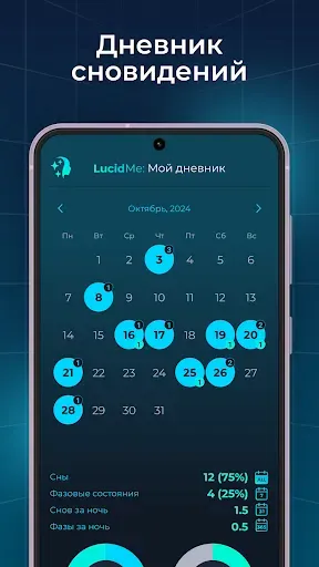 Скриншот 3 — LucidMe: Журнал сновидений