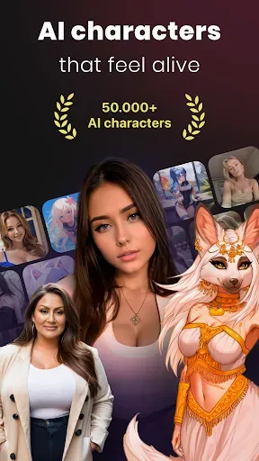 Скриншот 1 — Dialogue: AI Chat & Companion