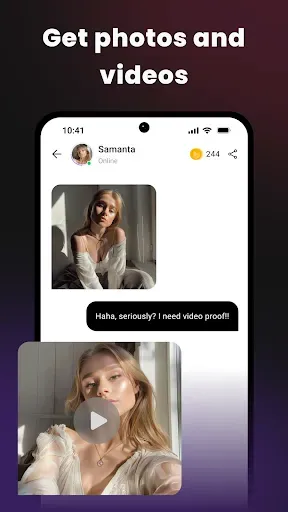 Скриншот 4 — Dialogue: AI Chat & Companion