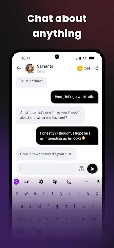 Скриншот 7 — Dialogue: AI Chat & Companion