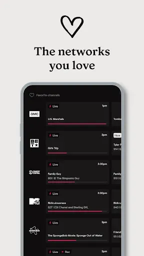 Скриншот 2 — Philo: Shows, Movies, Live TV.