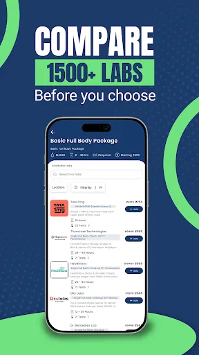 Скриншот 2 — Curelo - Lab Test Booking
