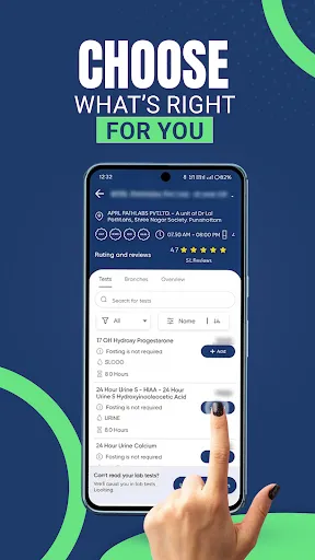 Скриншот 3 — Curelo - Lab Test Booking