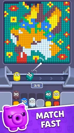 Скриншот 4 — Loop Block - Blast Shooter