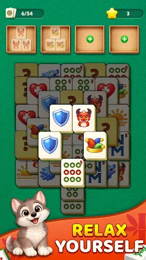 Скриншот 3 — Mahjong Tile - Puzzle Jam