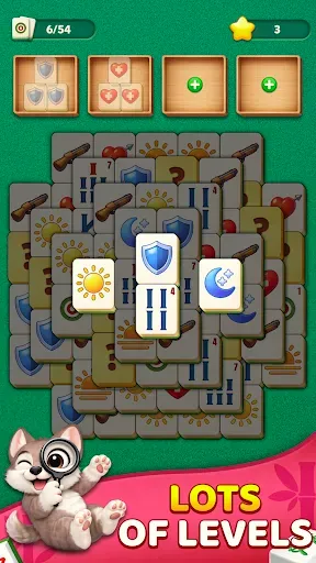 Скриншот 6 — Mahjong Tile - Puzzle Jam