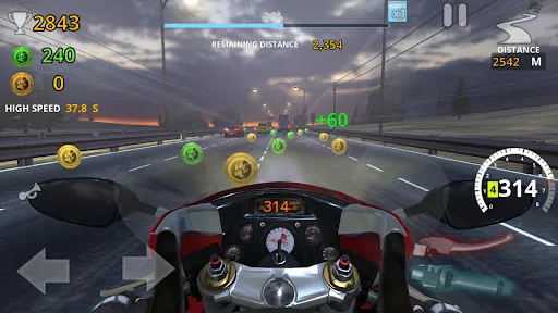 Скриншот 4 — Racing Motorist : Bike Game