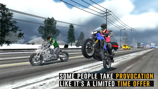 Скриншот 5 — Racing Motorist : Bike Game
