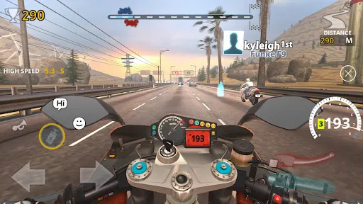 Скриншот 6 — Racing Motorist : Bike Game