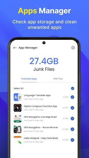 Скриншот 4 — Очиститель телефона–All in one