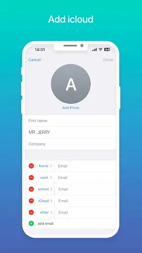 Скриншот 5 — Contacts Phone: Simple & Clean