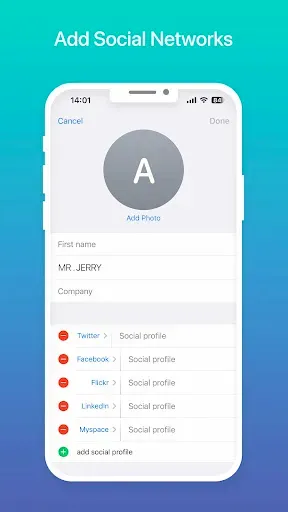 Скриншот 7 — Contacts Phone: Simple & Clean