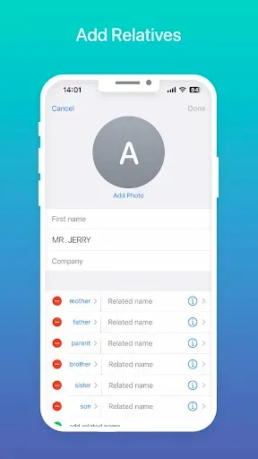 Скриншот 8 — Contacts Phone: Simple & Clean
