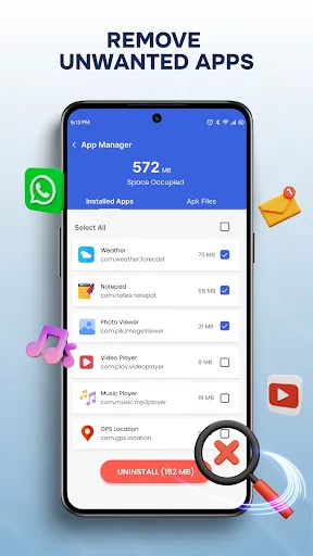 Скриншот 5 — Телефон - Хлам Очиститель