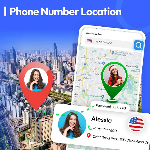Скриншот 8 — Phone number location tracker